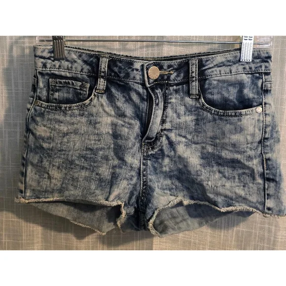 Women's Decree Denim Shorts Size 9 Blue - Picture 2 of 4